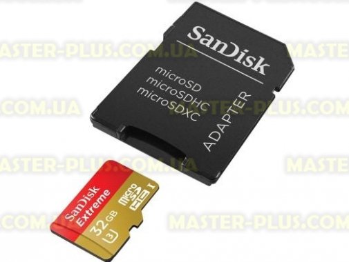 Карта памяти SANDISK 32GB microSDHC Extreme Class 10 UHS-I U3 (SDSQXNE-032G-GN6MA)
Карта памяти SANDISK 32GB microSDHC Extreme Class 10 UHS-I U3 (SDSQXNE-032G-GN6MA)