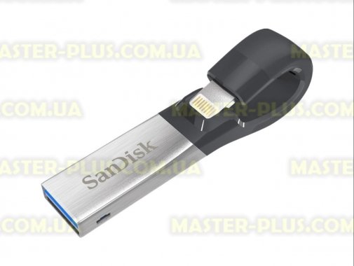 USB флеш накопитель SANDISK 32GB iXpand USB 3.0/Lightning (SDIX30C-032G-GN6NN)
USB флеш накопитель SANDISK 32GB iXpand USB 3.0/Lightning (SDIX30C-032G-GN6NN)