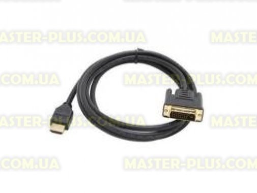 Кабель мультимедийный HDMI to DVI 24+1pin M, 1.8m PATRON (CAB-PN-DVI-HDMI-18)
Кабель мультимедийный HDMI to DVI 24+1pin M, 1.8m PATRON (CAB-PN-DVI-HDMI-18)