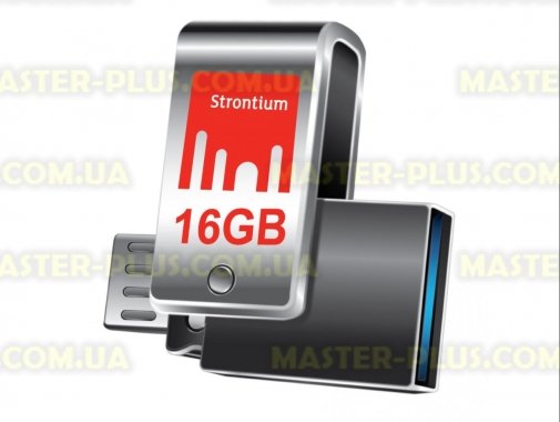 USB флеш накопитель STRONTIUM Flash 16GB Nitro Plus Silver OTG USB 3.0 (SR16GSLOTG1Z)
USB флеш накопитель STRONTIUM Flash 16GB Nitro Plus Silver OTG USB 3.0 (SR16GSLOTG1Z)