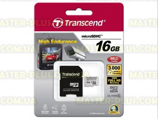 Карта памяти Transcend 16GB microSDHC Class 10 High Endurance (TS16GUSDHC10V)
Карта памяти Transcend 16GB microSDHC Class 10 High Endurance (TS16GUSDHC10V)