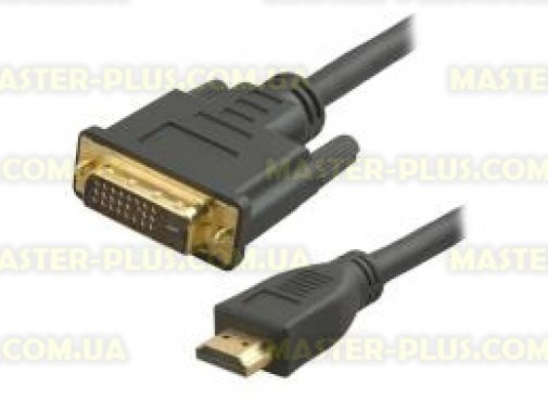Кабель мультимедийный HDMI to DVI 18+1pin M, 3.0m Cablexpert (CC-HDMI-DVI-10)
Кабель мультимедийный HDMI to DVI 18+1pin M, 3.0m Cablexpert (CC-HDMI-DVI-10)