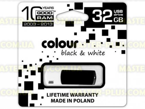 USB флеш накопитель GOODRAM 32GB Colour Black&White USB 2.0 (PD32GH2GRCOKWR9)
USB флеш накопитель GOODRAM 32GB Colour Black&White USB 2.0 (PD32GH2GRCOKWR9)