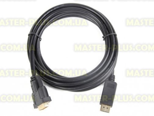 Кабель мультимедийный Display Port to DVI 24+1pin, 1.0m Cablexpert (CC-DPM-DVIM-1M)
Кабель мультимедийный Display Port to DVI 24+1pin, 1.0m Cablexpert (CC-DPM-DVIM-1M)