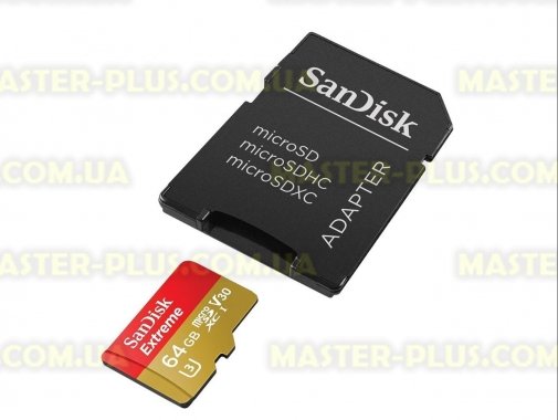 Карта памяти SANDISK 64GB microSDXC Class10 UHS-I V30 4K Extreme (SDSQXVF-064G-GN6MA)
Карта памяти SANDISK 64GB microSDXC Class10 UHS-I V30 4K Extreme (SDSQXVF-064G-GN6MA)