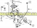 Распределитель воды в порошкозаборнике Bosch 032587  для стиральной машины Фото №1