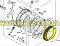Резина (манжет) люка Electrolux Zanussi AEG 3790201507 для пральної машини Фото №5