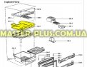 Полка зони свіжості Whirlpool 481241848701 для холодильника Фото №1