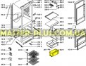Ящик морозильной камеры (средний) Whirlpool 481241879839 для холодильника Фото №1