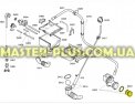 Крышка насоса (фильтр) Bosch Siemens 601996 (под Askoll) для стиральной машины Фото №5
