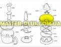 Сито (фильтр) для цитрусовых Bosch 641691 для кухонного комбайна Фото №4