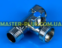 Кран проходной 1/2&quot;*3/4&quot;*1/2&quot; Solomon Фото №1