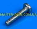 Гвинт М4*20 з напівкруглою шляпкою (нержавійка) DIN 7985 Фото №2