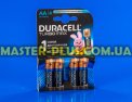 Батарейка Duracell AA (LR06) MN1500 Turbo 4шт (5000394069190 / 81546727) Фото №1