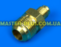 Муфта латунная 1/4&quot; - 1/2&quot; с наружною резьбой для кондиционера Фото №2