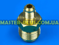 Муфта латунная 1/4&quot; - 1/2&quot; с наружною резьбой для кондиционера Фото №3