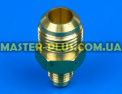 Муфта латунная 1/4&quot; - 1/2&quot; с наружною резьбой для кондиционера Фото №4