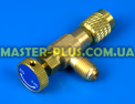 Кран заправочный R22, R404A, R407c 1/4&quot; - 1/4&quot; для кондиционера Фото №1