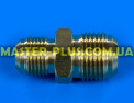 Муфта латунная 3/8&quot; - 1/2&quot; нар. резьба для кондиционера Фото №2
