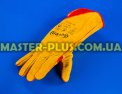 Перчатки сварщика (краги) желтые, утепленные мехом Фото №3