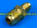 Муфта латунна 1/4 &quot;- 3/8&quot; нар. різьблення для кондиціонера Фото №1