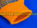 Перчатки трикотажные оранжевые с ПВХ точкой (7 класс, 5 ниток) Фото №4