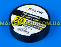 Изолента черная Solar 19мм 20м Фото №1