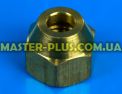 Гайка латунная 1/4&quot; под трубку 1/4&quot; (6,35мм) для кондиционера Фото №3