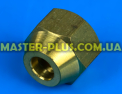 Гайка латунная 1/4&quot; под трубку 1/4&quot; (6,35мм) для кондиционера Фото №1