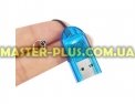 Зчитувач флеш-карт ST-Lab MicroSD / TF (U-373 blue) для комп'ютера Фото №5
