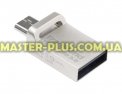 USB флеш накопитель Transcend 16GB JetFlash OTG 880 Metal Silver USB 3.0 (TS16GJF880S) для компьютера Фото №7