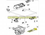 ТЕН 1950W 230мм з отв. Thermowatt для пральної машини