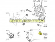 Насос с корпусом в сборе Whirlpool 480111100786