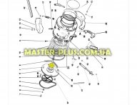 Супорт із підшипниками Indesit (високий) EBI 056 для 