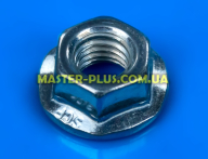 Гайка М5 с фланцем (оцинкованная) DIN 6923