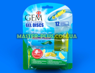 Гель-стик для унитаза Gem Лимон XXL 12 доз 75 ml
