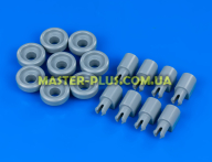 Комплект роликов для верхней корзины совместимый с Zanussi 50286967000