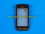 Тачскрин для телефона Nokia C5-03 оригинал black (с рамкой)