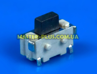 Кнопка тактова кутова 2x4x3.5мм 4pin для радіодеталі