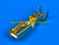 Клемма плоская (мама), гнездо 2.8mm, под кабель, без изоляции