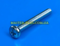 Винт М4*30 с полукруглой шляпкой (оцинкованный) DIN 7985