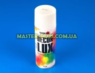 Фарба акрилова білий матовий (9010) NOWAX Decor Lux 450мл для фарби
