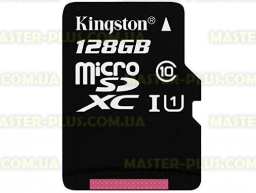 

Карта памяти Kingston 128GB microSDXC Class 10 UHS-I (SDC10G2/128GB)