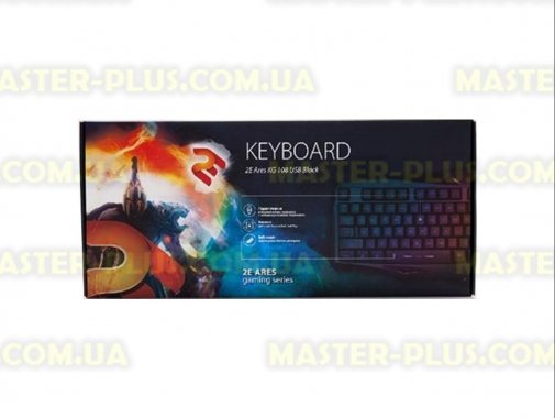 

Клавиатура 2E Ares KG 108 USB Black (2E-KG108UB)