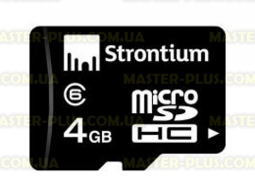 

Карта памяти STRONTIUM Flash Miсro-SDHC memory card 4Gb Class 6 (SR4GTFC6R)
