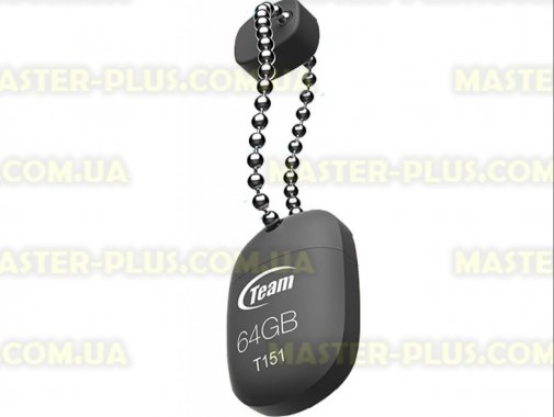 

USB флеш накопитель Team 64GB T151 Grey USB 2.0 (TT15164GC01)