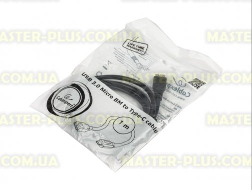 

Дата кабель USB 2.0 mBM/CM 1.0m Cablexpert (CCP-USB3-mBMCM-1M)