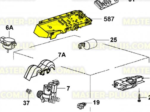 

Модуль (плата) Zanussi 1084683018