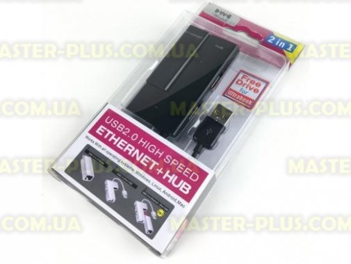 

Переходник USB to Ethernet Wiretek (WK-EU400w)