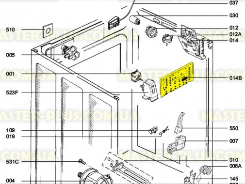 

Плата (модуль) Electrolux 1105791055